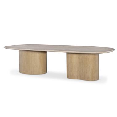 Erosion Dining Table - Kidney Bases