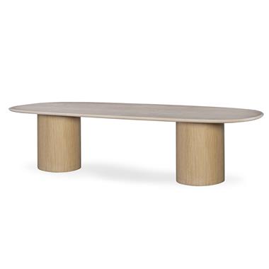 Erosion Dining Table - Round Bases