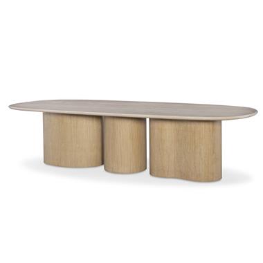 Erosion Dining Table - Round/Kidney Base