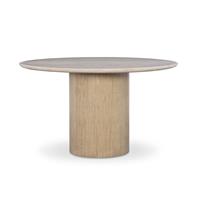 Erosion 52" Round Dining Table - Sahara