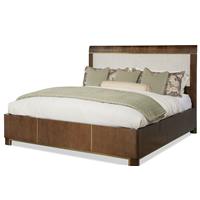 Maxwell Upholstered Panel King Bed - Clove