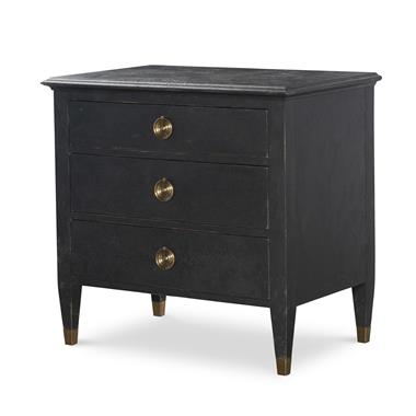Andorra Large Three Drawer Nightstand