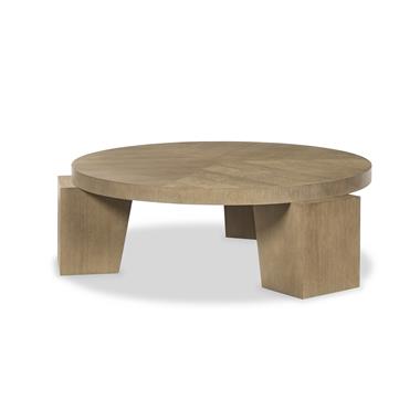 Japandi Round Cocktail Table