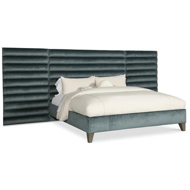 Details King Tall Upholstered Wall Panels (Set)