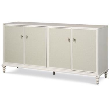 Details I Four Door Low Credenza with Tray Drawers