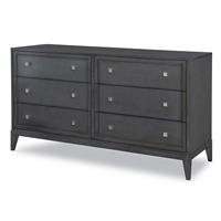 Details Six Drawer Low Dresser