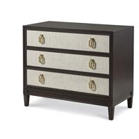 Details Three Drawer Large Nightstand