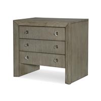 Details III Wythe Three Drawer Small Nightstand