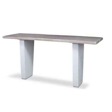 54" Guan Slab Console-Veneered Maple Base