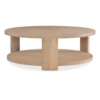 Knox 48" Cocktail Table (Oak) - Plain Leg