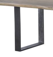 Cast Iron Strap Dining Table Base Set