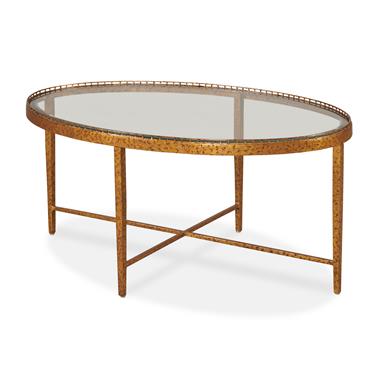 Logan Small Oval Cocktail Table