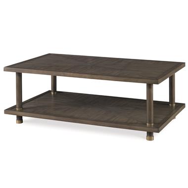 Biscayne Cocktail Table-Mink Grey