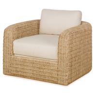 Bottega Swivel Chair - Natural/Flax