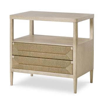 Palmetto Two Drawer Nightstand