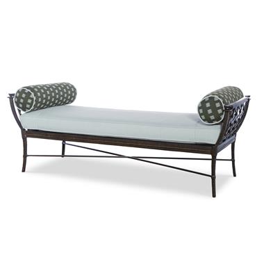 Andalusia Metal Back Settee