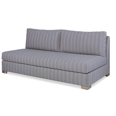 Ryland Outdoor Armless Loveseat