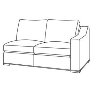 Armanti Outdoor RAF Love Seat