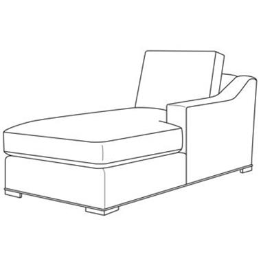 Armanti Outdoor RAF Chaise