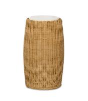 Finn Woven Outdoor Accent Table