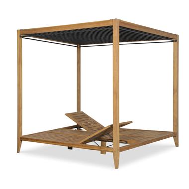 Poolside Teak Cabana