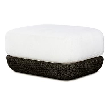 Soverato Outdoor Ottoman - Dark