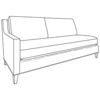 Savannah LAF Love Seat
