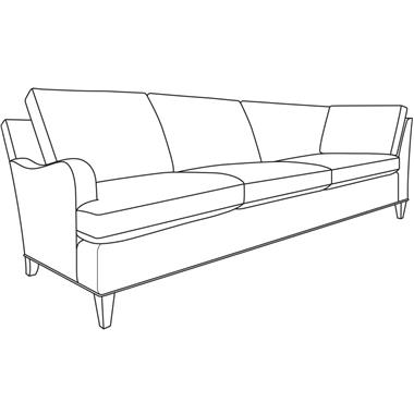 Logan LAF Corner Sofa