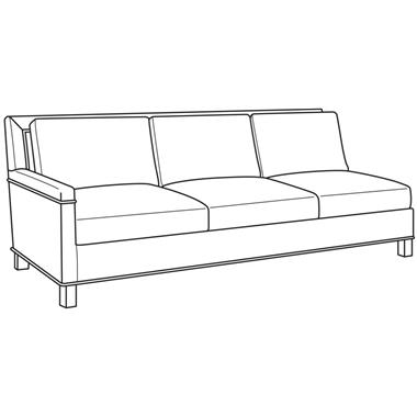 Beacon LAF Sofa