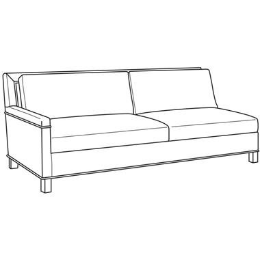 Beacon LAF Love Seat