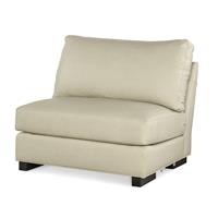 Leatherstone Armless Chair N Half