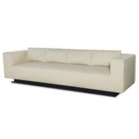 Tatami Large Quilted Sofa - Metal Base