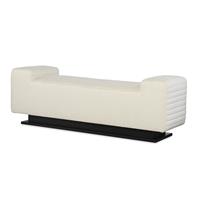 Tatami Quilted Bench - Metal Base