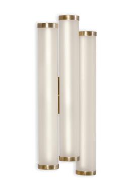 Torel Three Light Sconce - Soft Brass