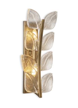 Marseille Sconce - Soft Brass/Clear