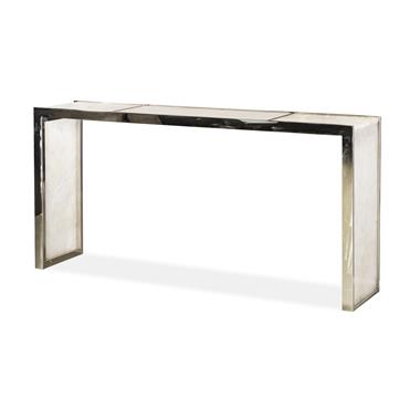 Samantha Glassy Quartz Console