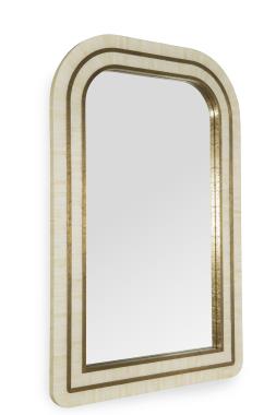 Tallulah Bone And Gold Mirror