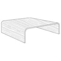 Table for 15" Arm - Oak