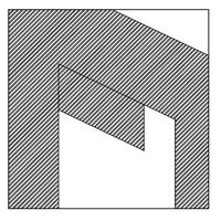 24X24 Throw Pillow - Applique D